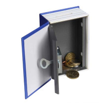 Superior Quality Mini Metal Secret Coins Dictionary Shape Book Safe  Box for Kids
